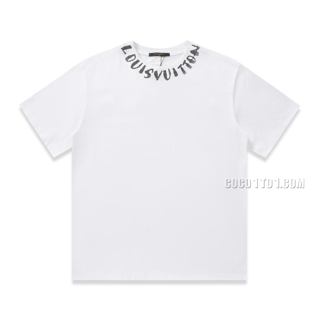 Louis Vuitton New printed round neck short-sleeved T-shirt NLOUIS VUITTON42307