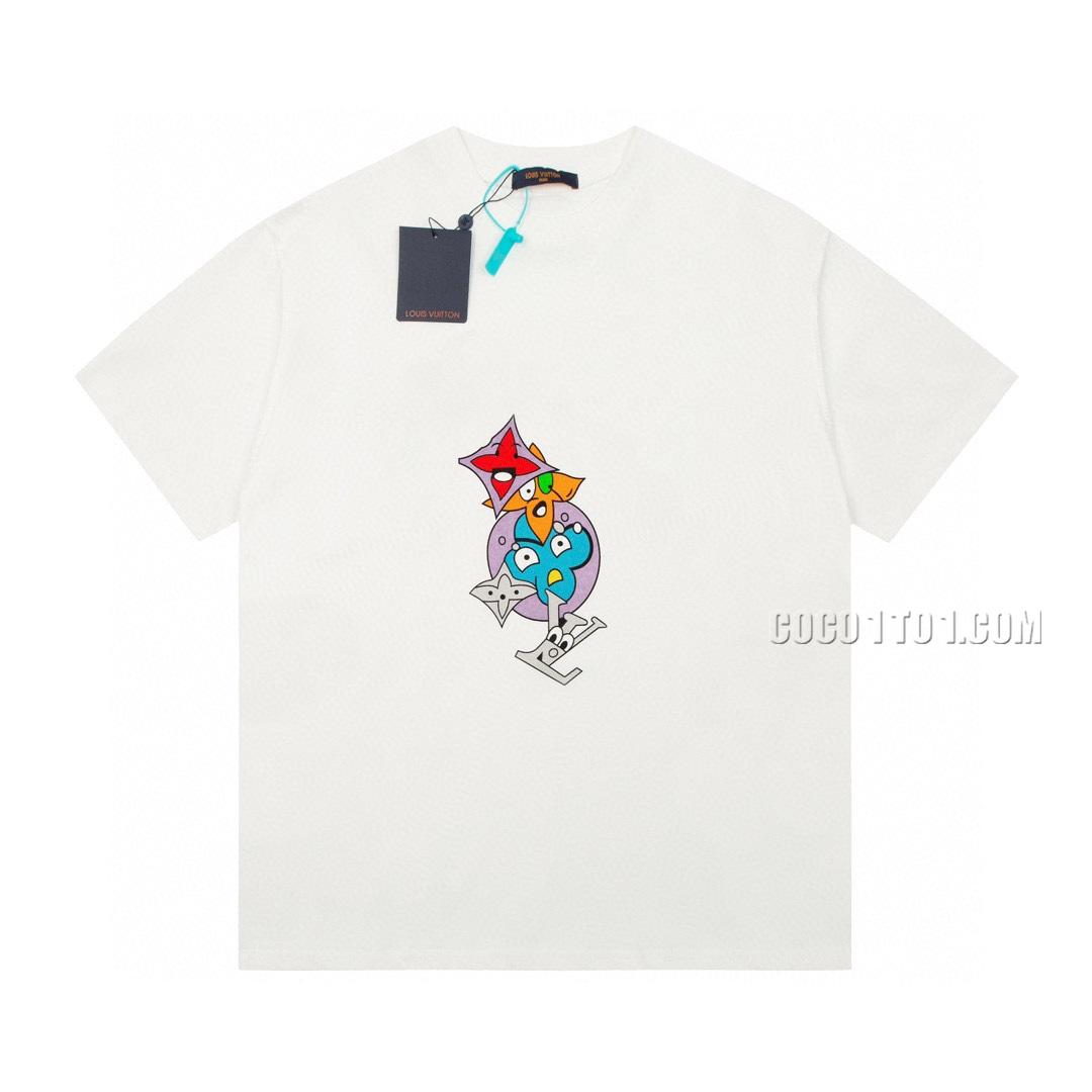 Louis Vuitton Limited Edition Show Spring/Summer New Series Printed Short-sleeved T-shirt NLOUIS VUITTON42307