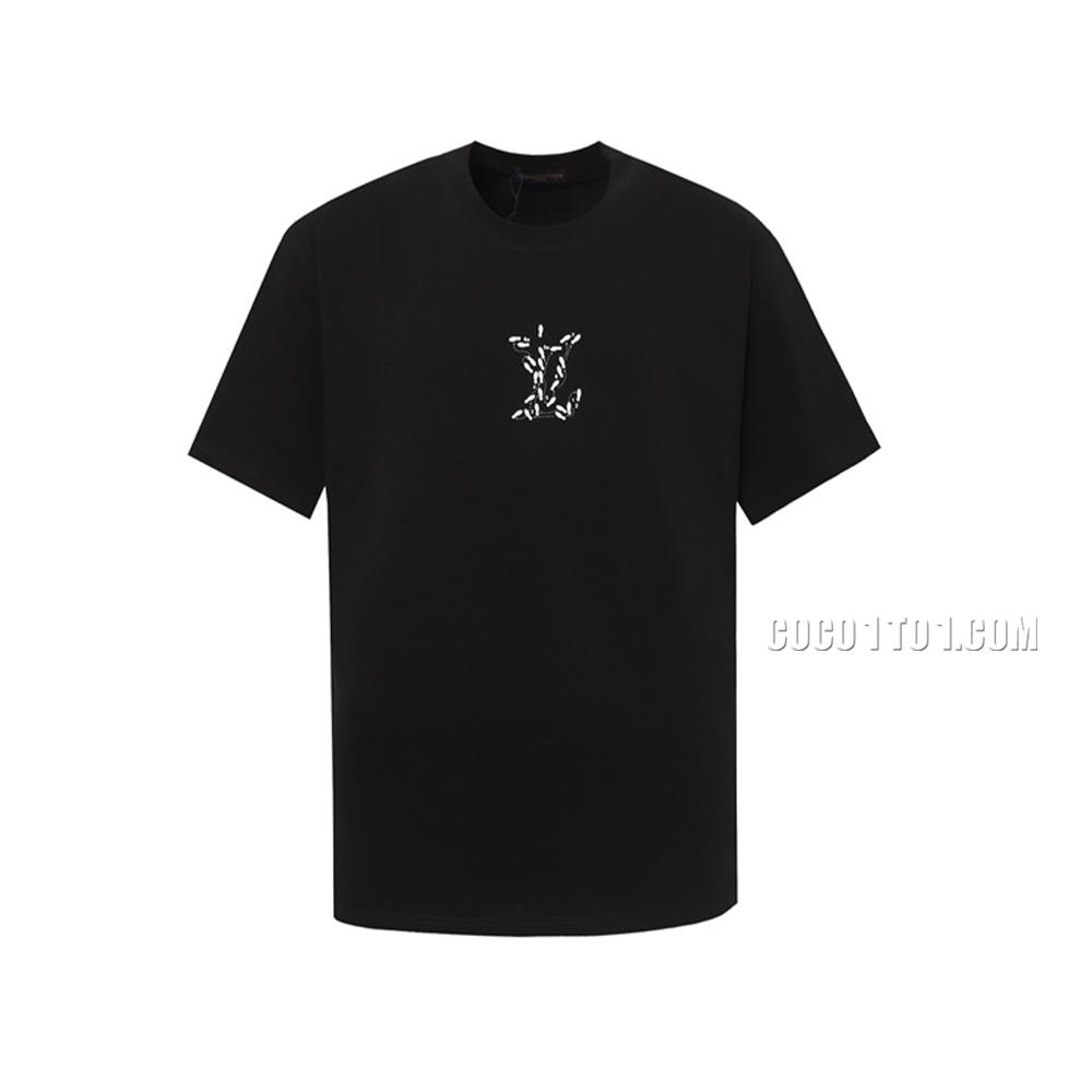 Louis Vuitton Vintage Embroidered Short-sleeved T-shirt NLOUIS VUITTON42307