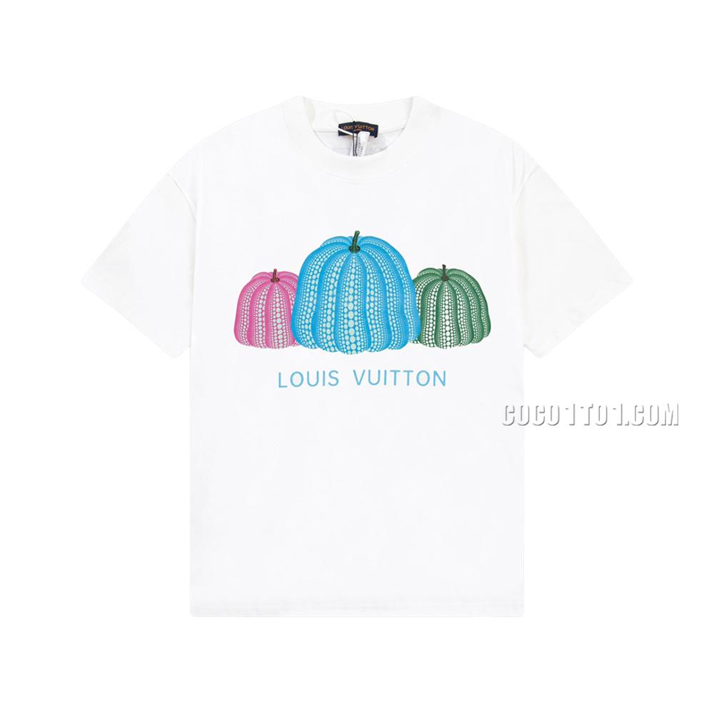 Louis Vuitton Colorful Pumpkin Printed Short Sleeve T-shirt NLOUIS VUITTON42307