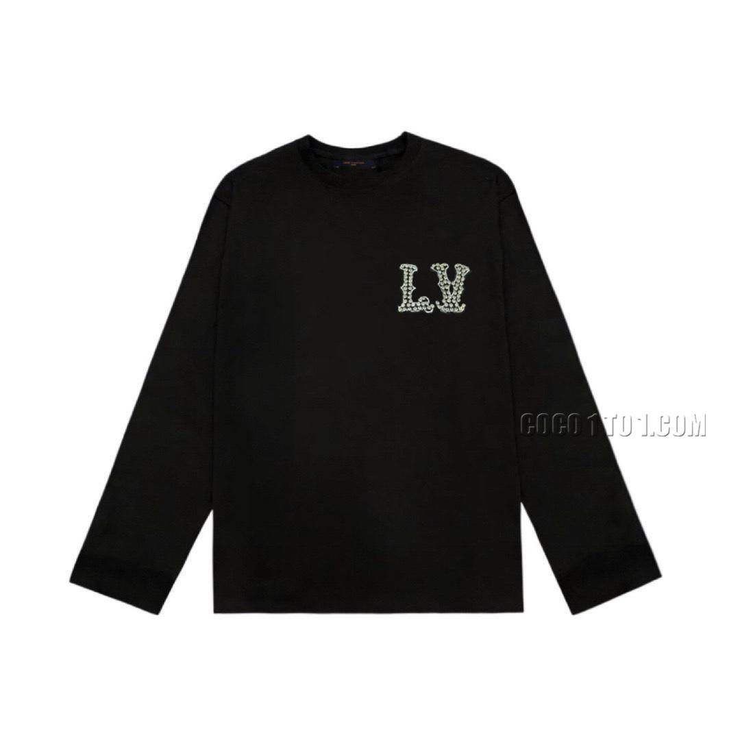 Louis VuittonS Veet Foam Letter Print Logo Short Sleeve T-shirt NLOUIS VUITTON42307