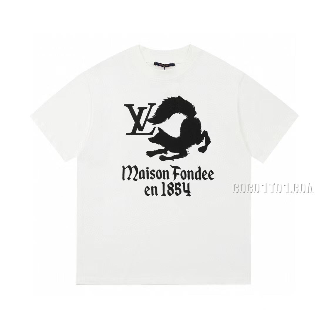 Louis Vuitton SS Fox Print Short Sleeve T-shirt NLOUIS VUITTON42307
