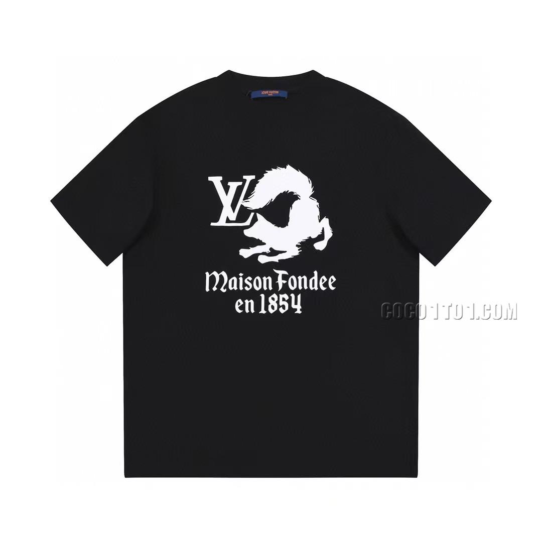 Louis Vuitton SS Fox Print Short Sleeve T-shirt NLOUIS VUITTON42307