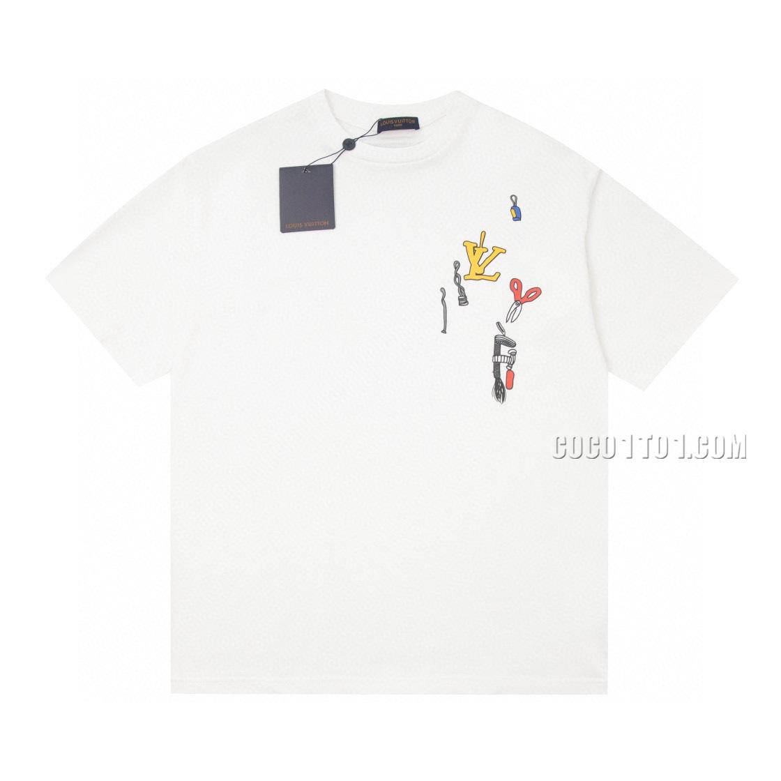 Louis Vuitton Limited Edition Show Part Print Short Sleeve T-shirt NLOUIS VUITTON42307