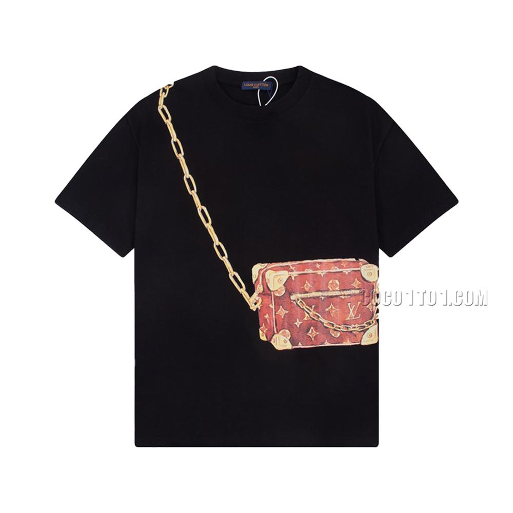 Louis Vuitton Printed Short Sleeve T-shirt NLOUIS VUITTON42307