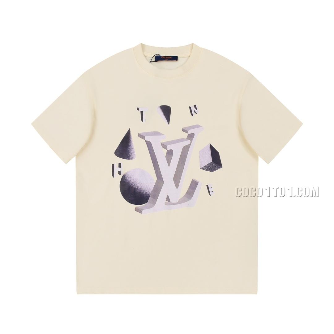 Louis Vuitton classic short-sleeved T-shirt NLOUIS VUITTON42307 with starfall pattern logo print