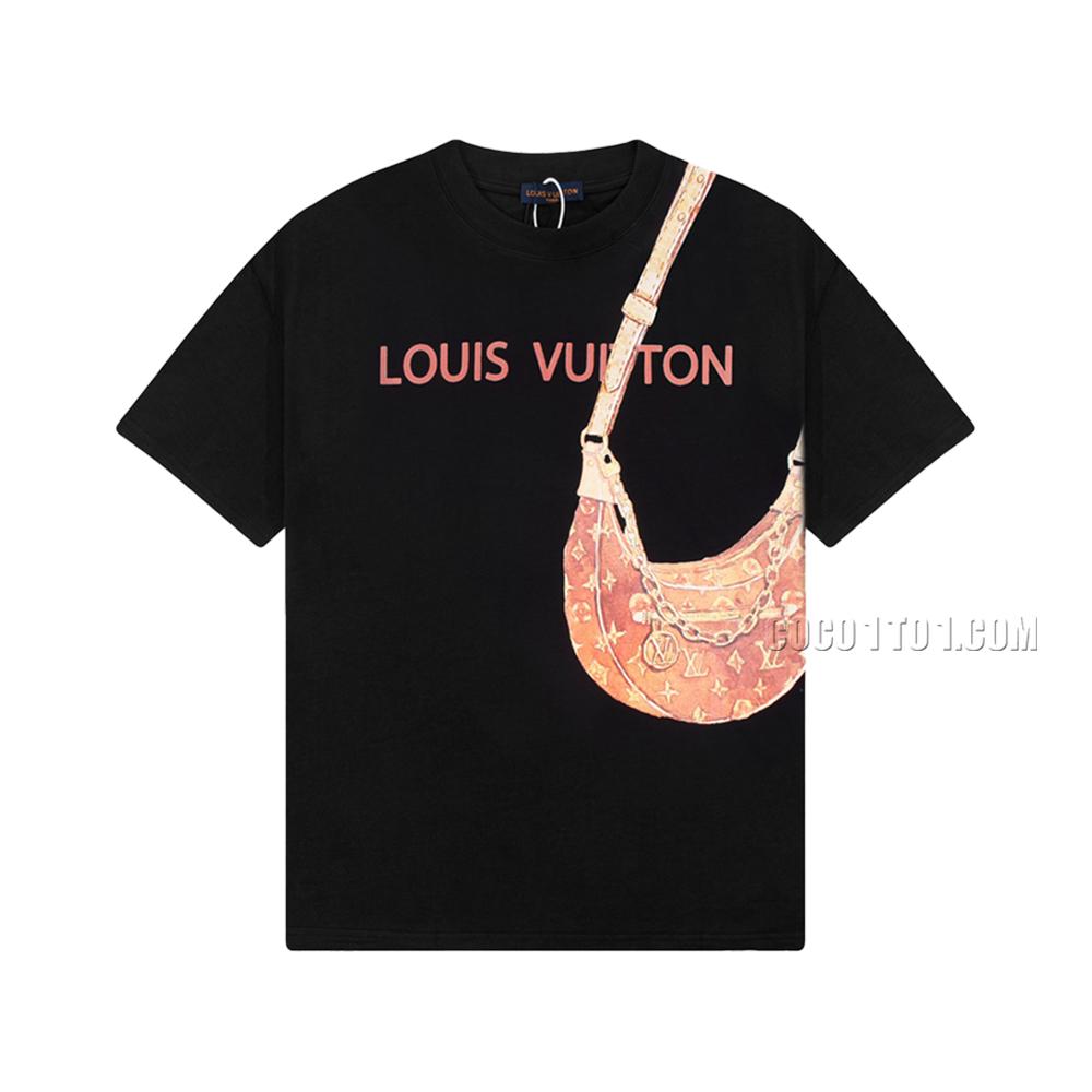 Louis Vuitton runway exclusive pattern print short-sleeved T-shirt NLOUIS VUITTON42307