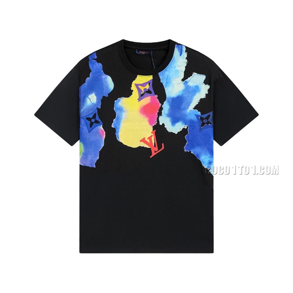 Louis Vuitton graffiti print short-sleeved T-shirt NLOUIS VUITTON42307