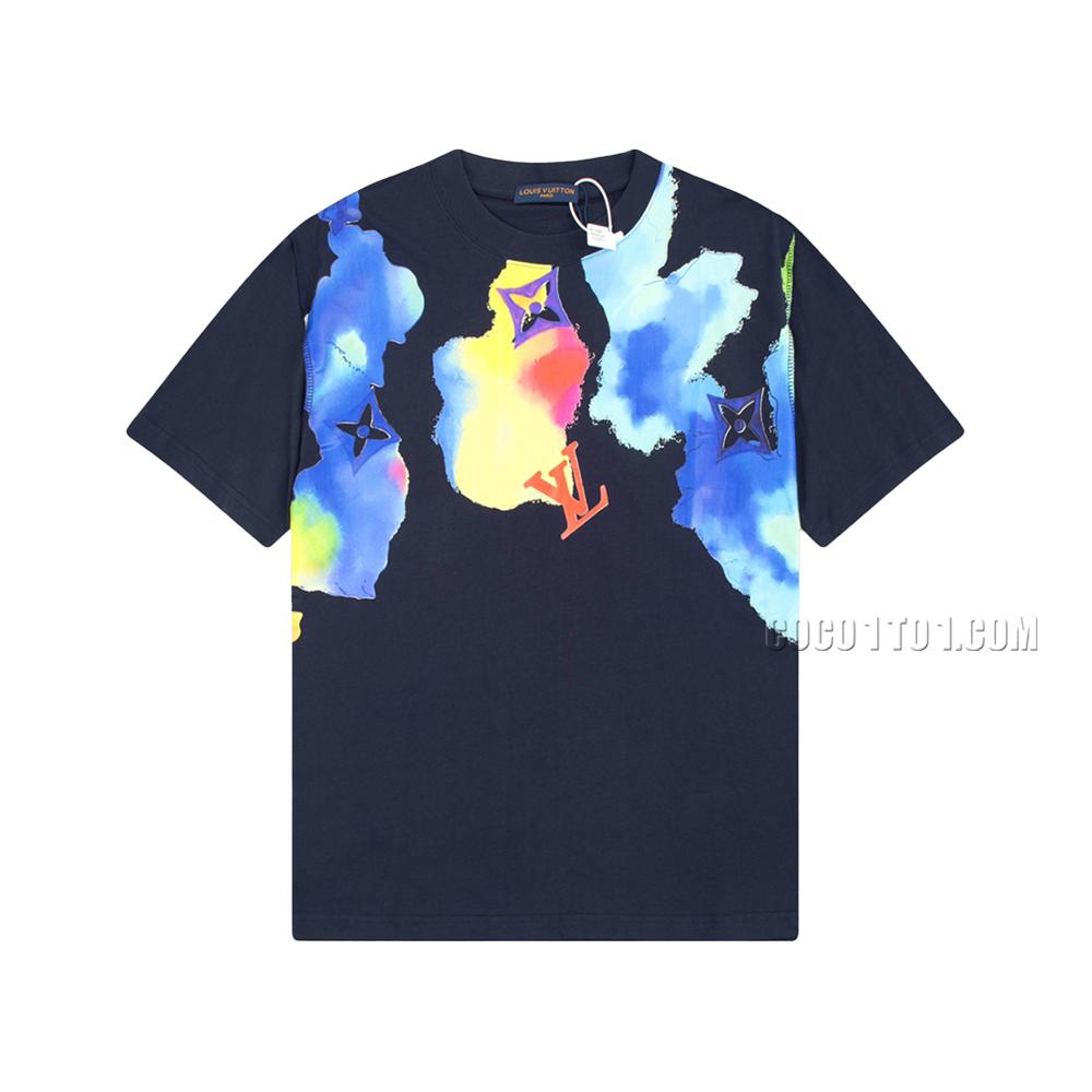 Louis Vuitton graffiti print short-sleeved T-shirt NLOUIS VUITTON42307