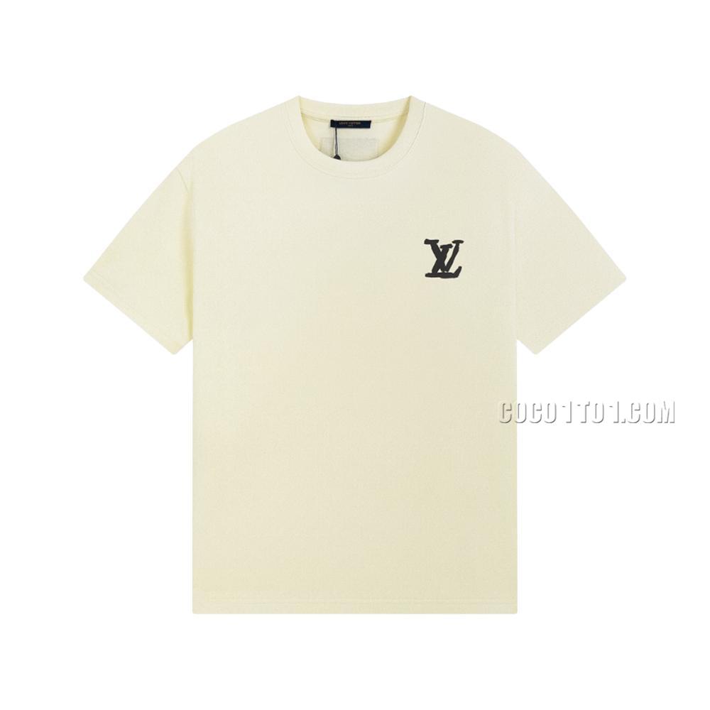 Louis Vuitton front and back pattern print short-sleeved T-shirt NLOUIS VUITTON42307