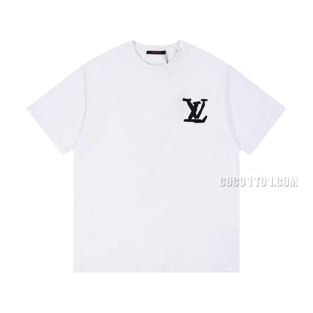 Louis Vuitton front and back pattern print short-sleeved T-shirt NLOUIS VUITTON42307