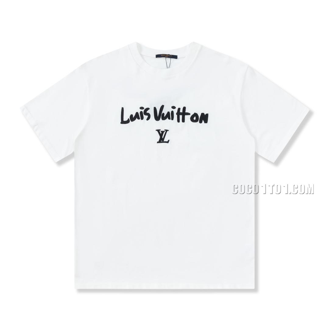 Louis Vuitton embroidered short-sleeved T-shirt NLOUIS VUITTON42307