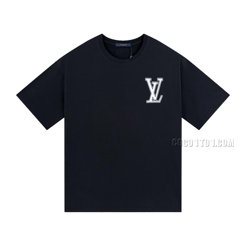 Louis Vuitton Magician Logo Spring/Summer New Cartoon Anime Print Fashion Casual Short-Sleeve T-shirt NLOUIS VUITTON42307