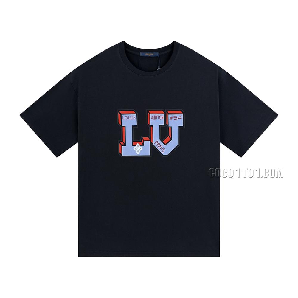 Louis Vuitton Spring/Summer New Cartoon Anime Print Fashion Casual Short-Sleeve T-shirt NLOUIS VUITTON42307
