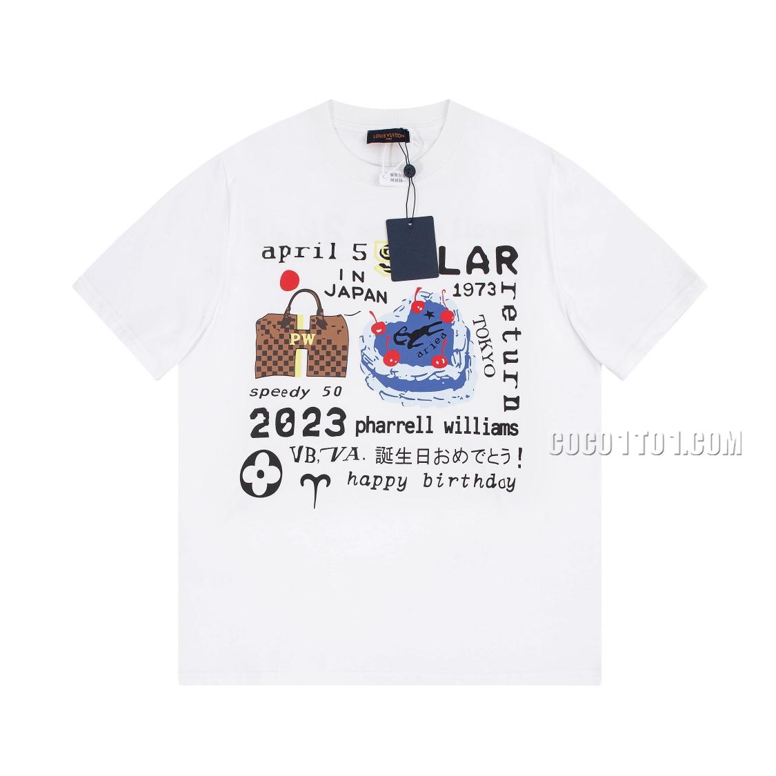 Louis Vuitton Spring/Summer New Short Sleeve T-shirt NLOUIS VUITTON42307