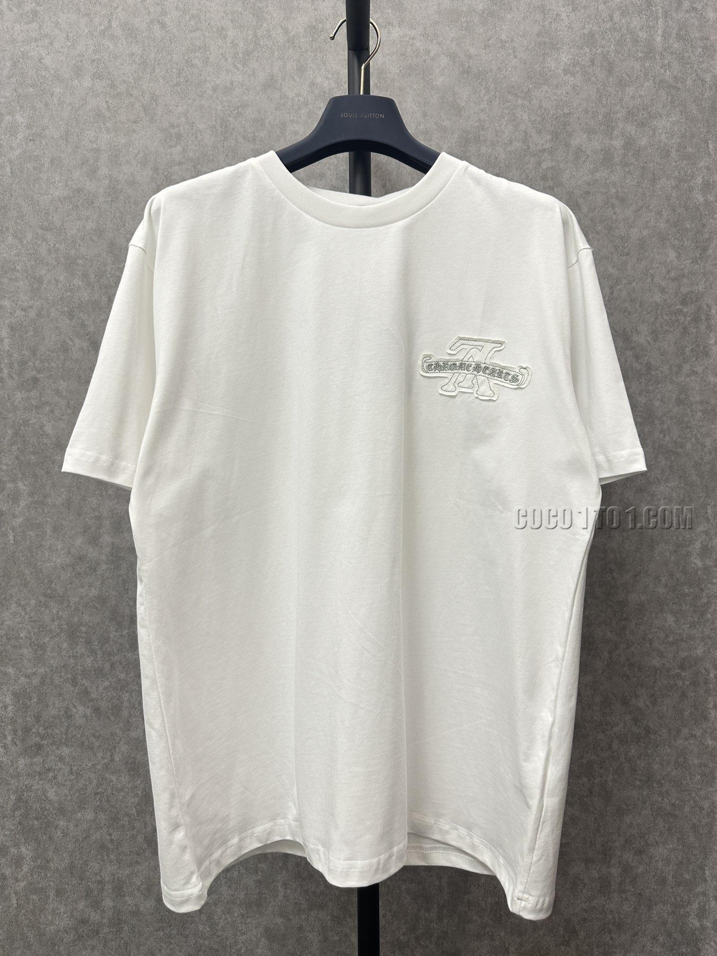 Louis Vuitton Louis Vuitton Kuroko Collaboration Horseshoe Patchwork Short Sleeve T-shirt NLOUIS VUITTON42307