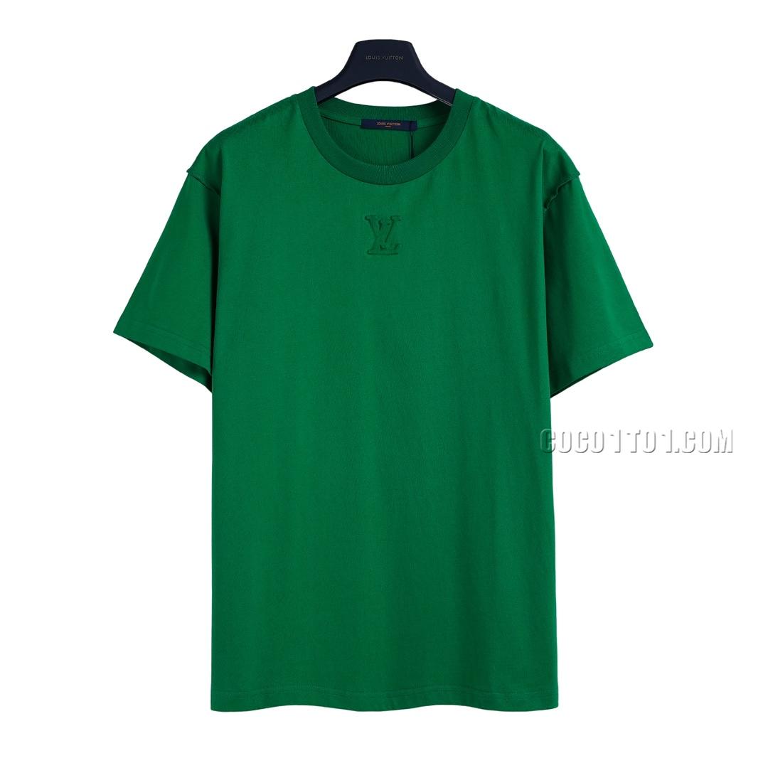 Louis Vuitton Louis Vuitton Three-Dimensional Relief Embossed Short Sleeve T-shirt NLOUIS VUITTON42307
