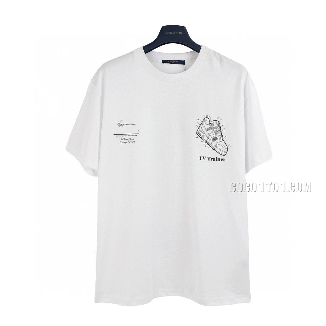 Louis Vuitton*Louis Vuitton Trainer Workshop Trainee Uniform Short Sleeve T-shirt NLOUIS VUITTON42307
