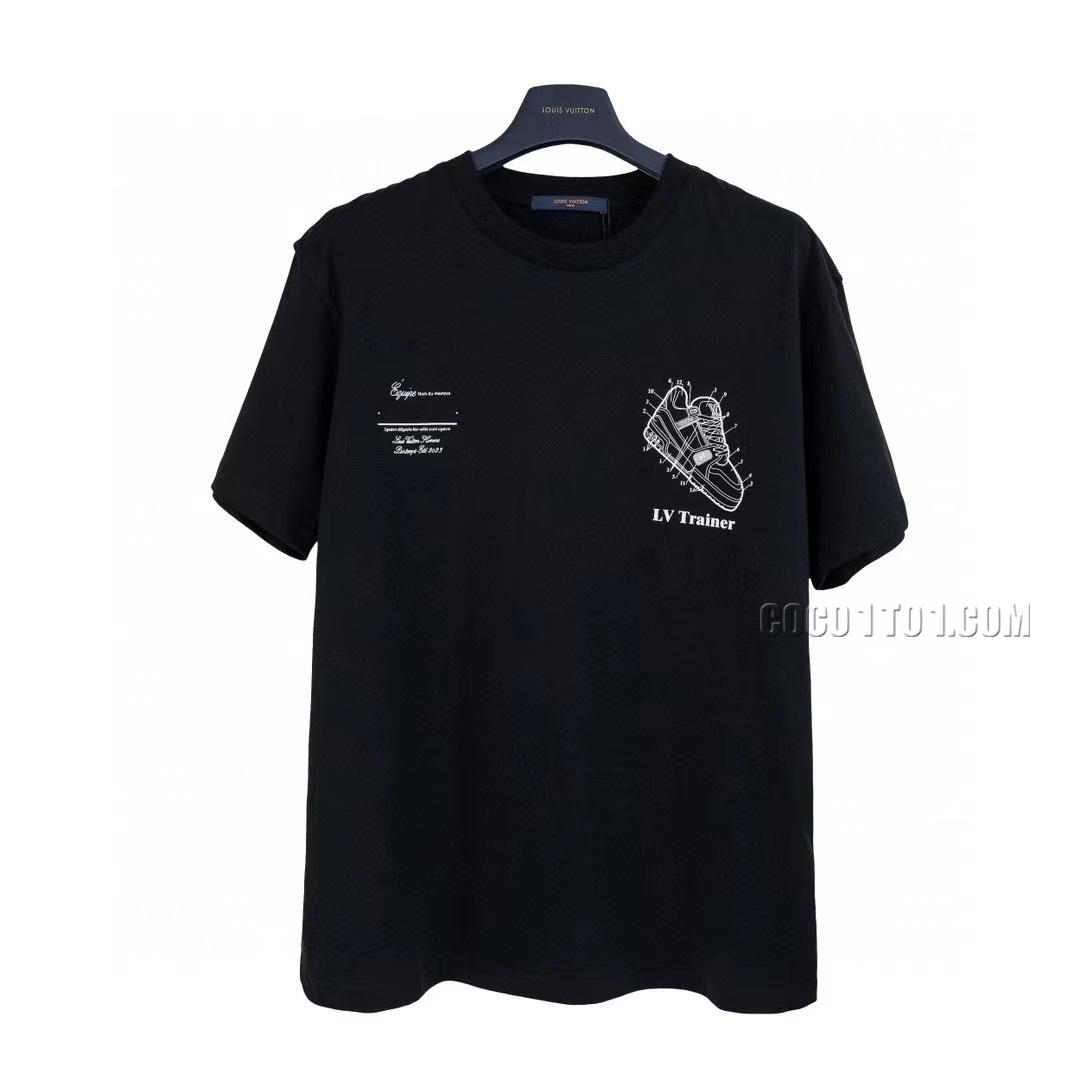 Louis Vuitton*Louis Vuitton Trainer Workshop Trainee Uniform Short Sleeve T-shirt NLOUIS VUITTON42307