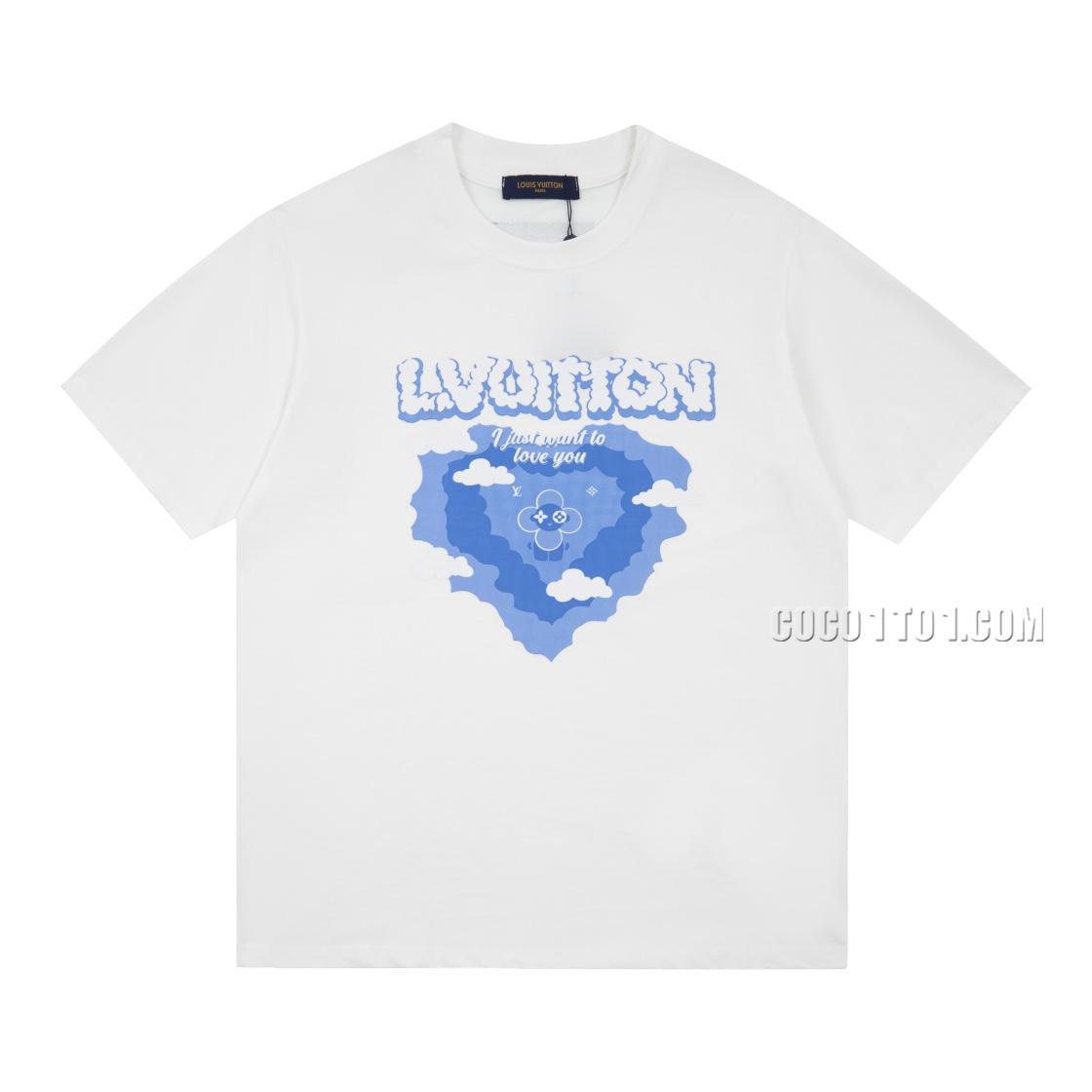 Louis Vuitton New Logo Short Sleeve T-shirt NLOUIS VUITTON42307