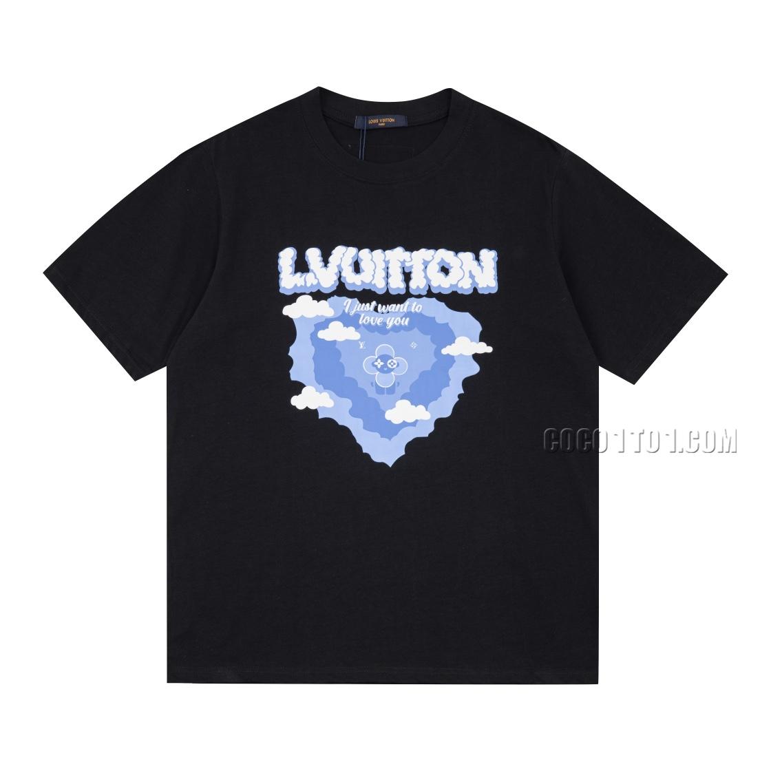 Louis Vuitton New Logo Short Sleeve T-shirt NLOUIS VUITTON42307
