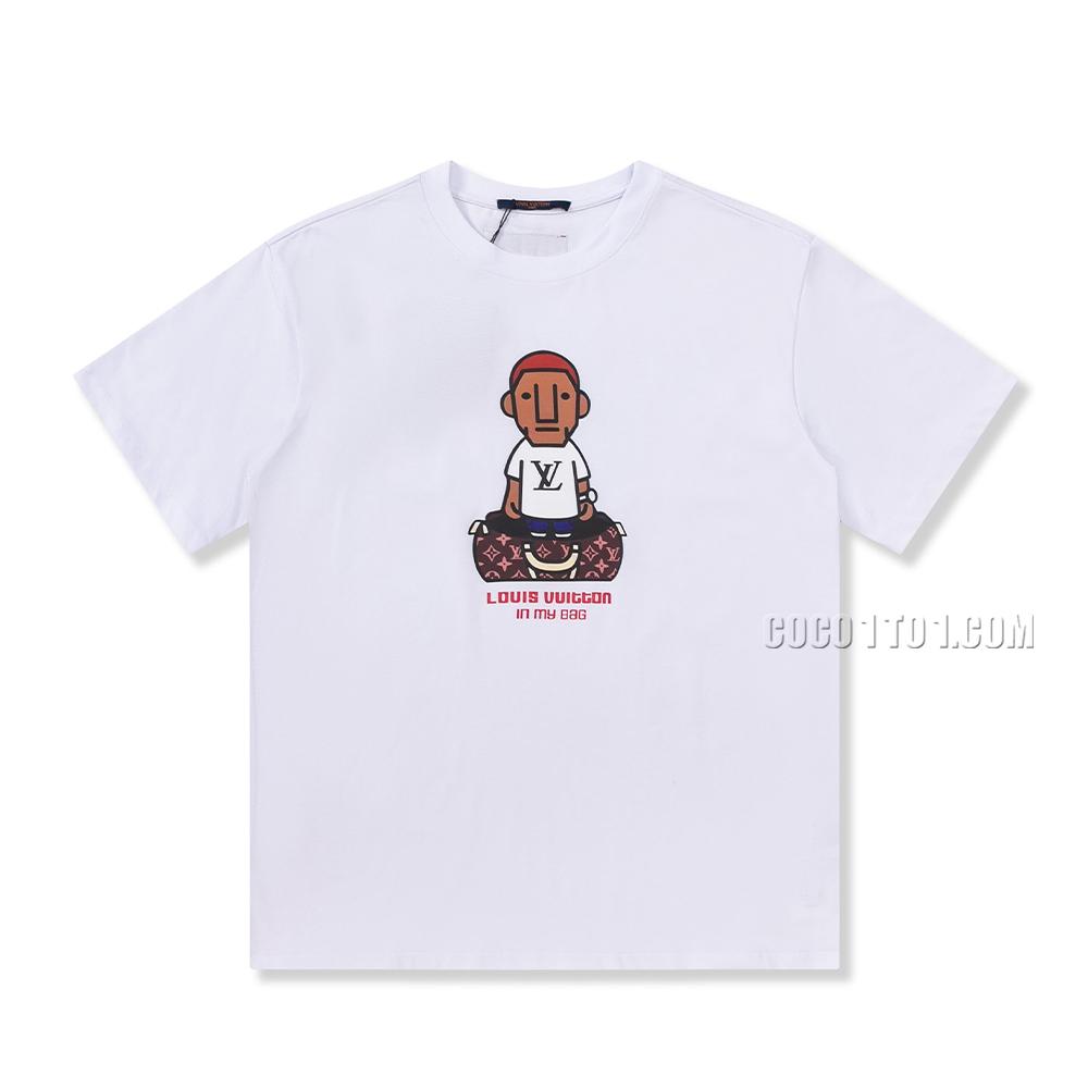 Louis Vuitton Runway Limited Edition African Print Short-Sleeve T-shirt NLOUIS VUITTON42307