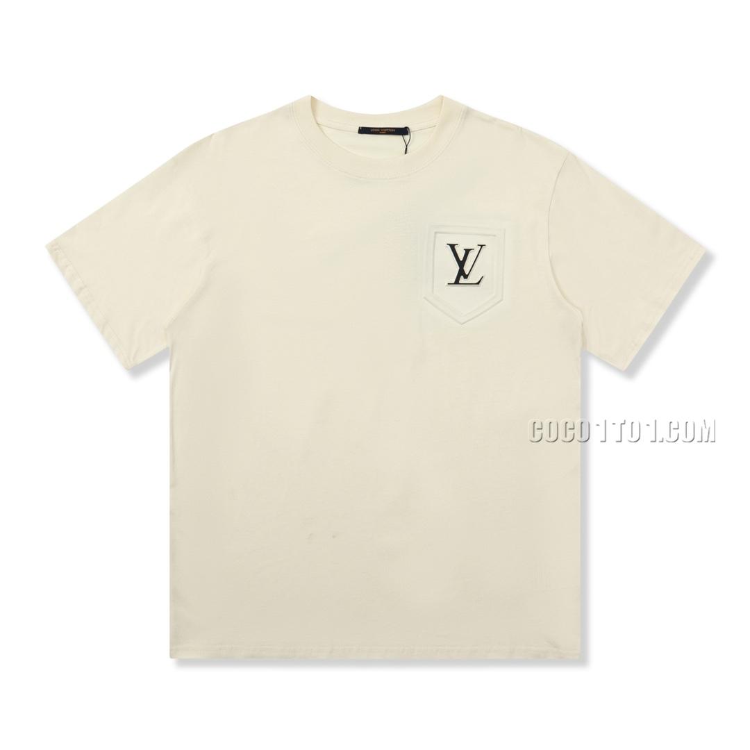 Louis Vuitton Pocket Embossed Logo Short-Sleeve T-shirt NLOUIS VUITTON42307