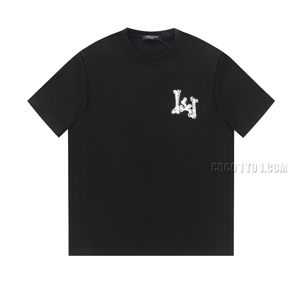 Louis Vuitton Hand-Drawn Personalized Print Round Neck Short-Sleeve T-shirt NLOUIS VUITTON42307