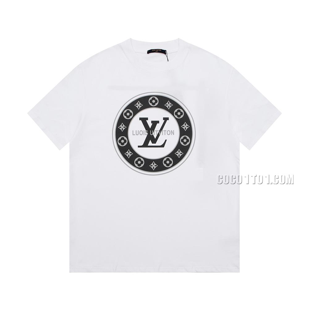 Louis Vuitton Logo Parody Printed Short Sleeve T-shirt NLOUIS VUITTON42307