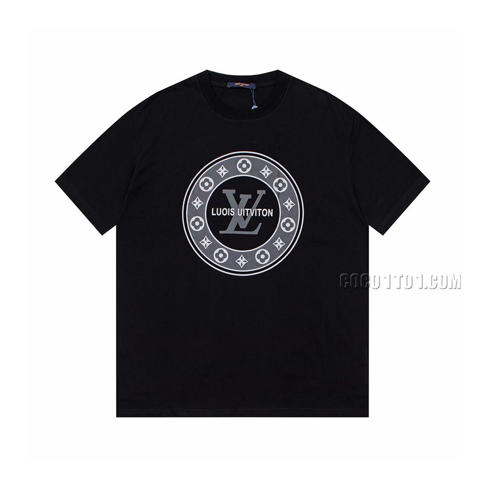 Louis Vuitton Logo Parody Printed Short Sleeve T-shirt NLOUIS VUITTON42307