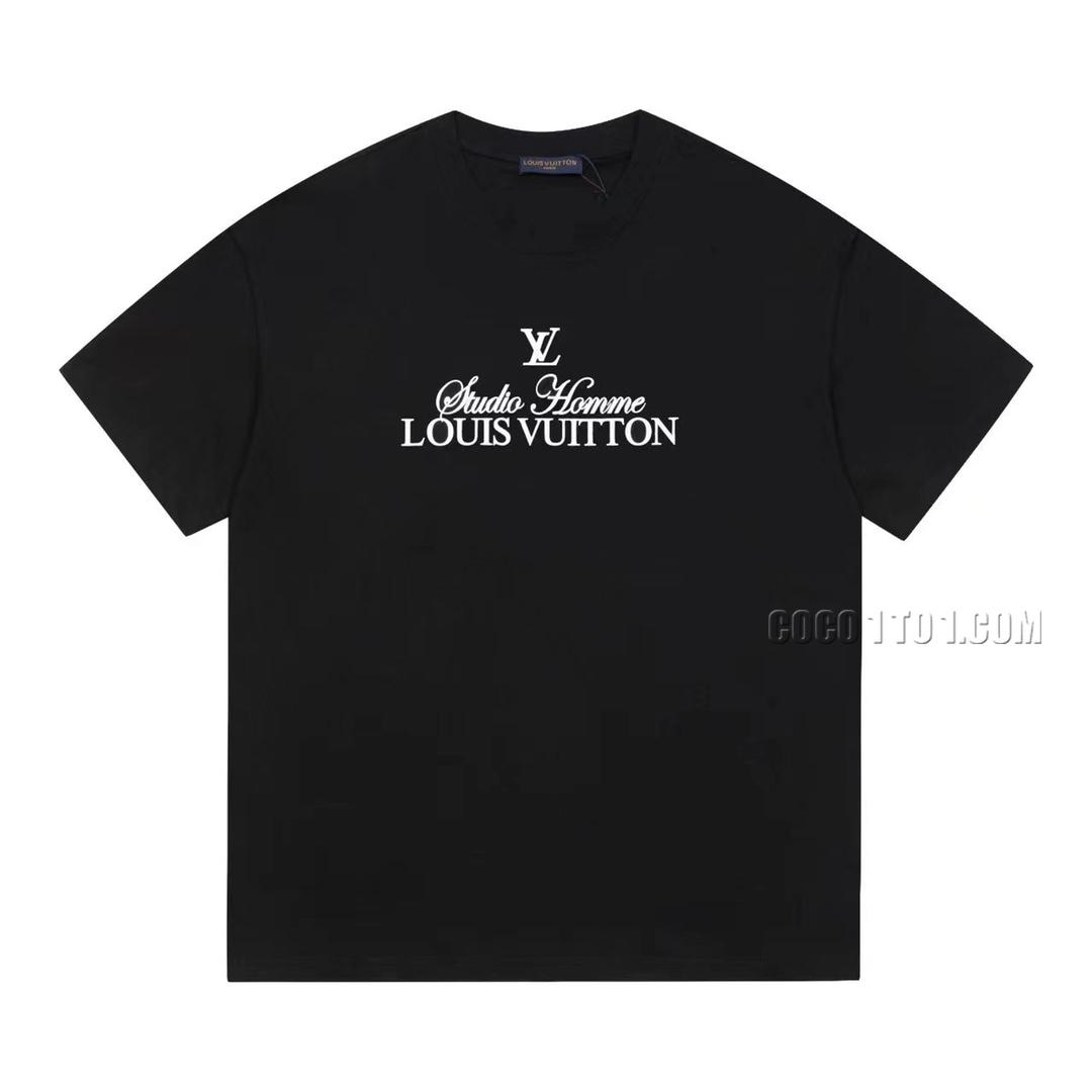 Louis Vuitton Spring/Summer New Printed Pattern Short Sleeve T-shirt NLOUIS VUITTON42307