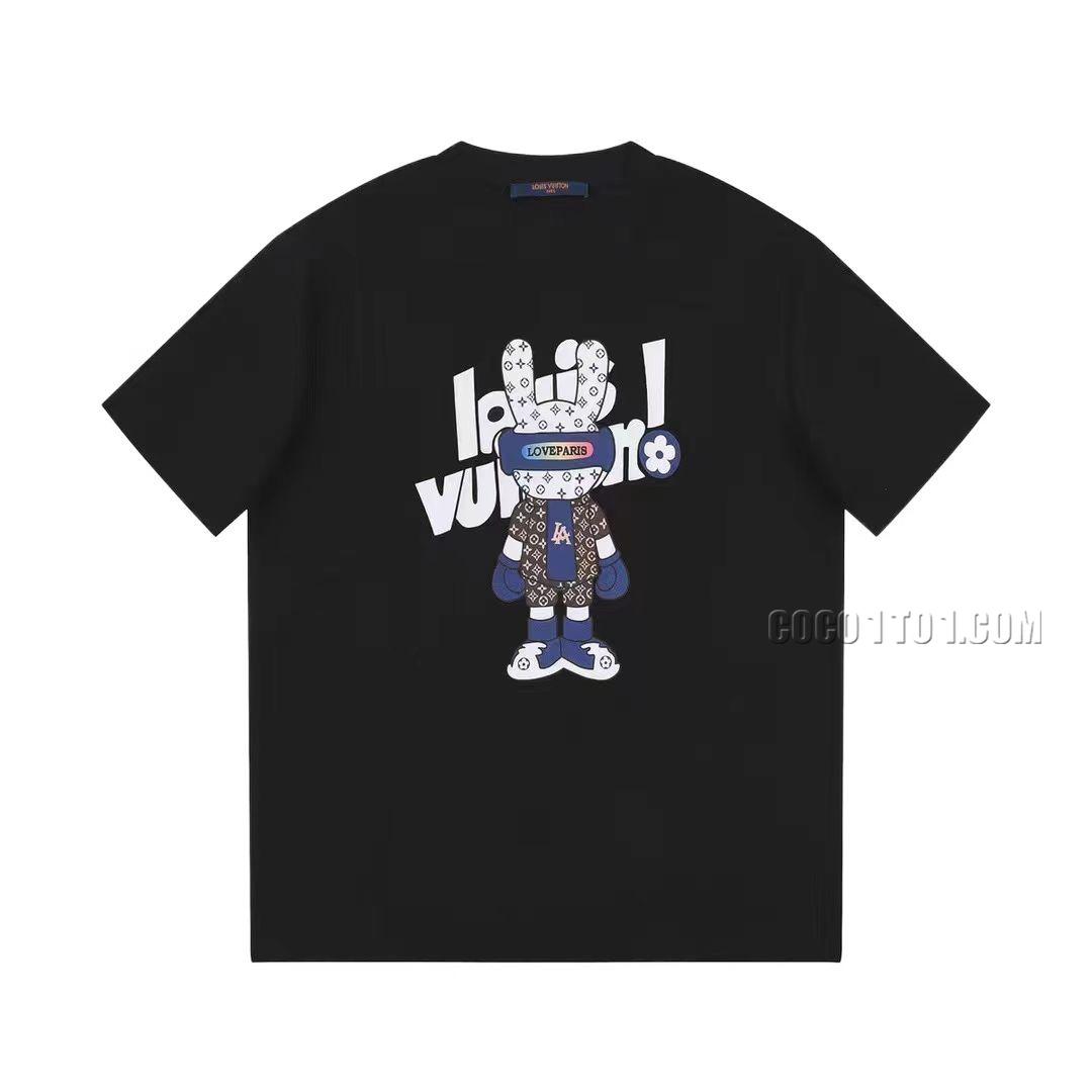 Louis Vuitton Year of the Rabbit Series Pattern Printed Classic Short Sleeve T-shirt NLOUIS VUITTON42307