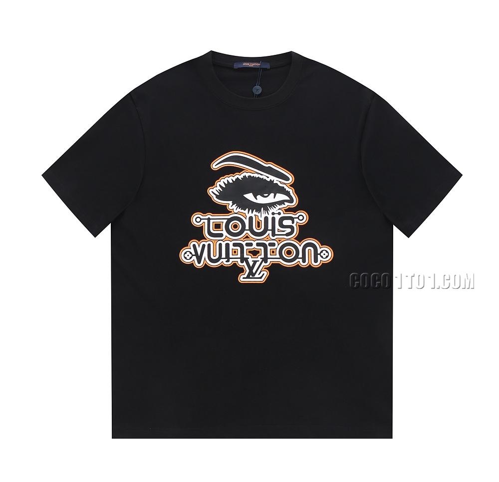 Louis Vuitton New Eye Letter Logo Printed Short Sleeve T-shirt NLOUIS VUITTON42307