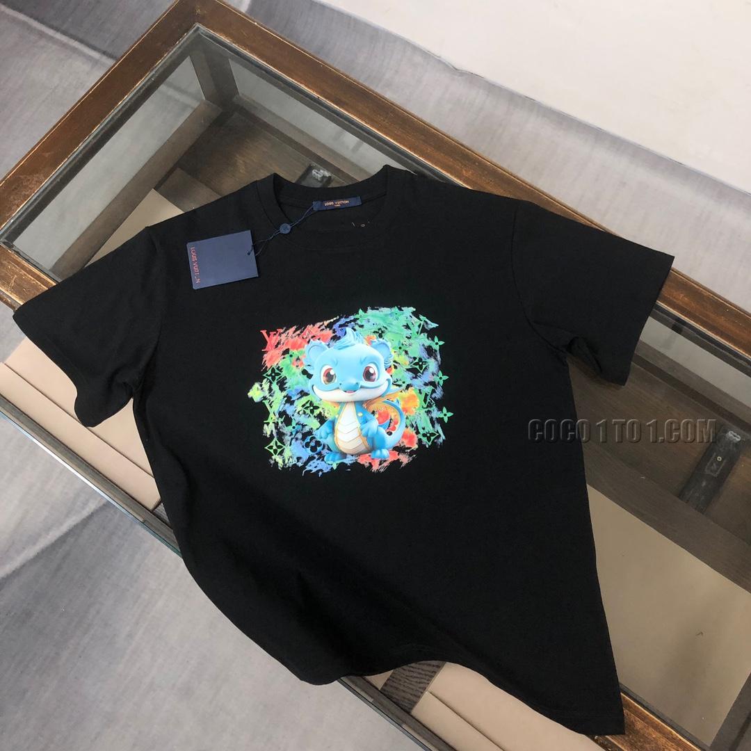 Louis Vuitton 24 Latest Couple's Short Sleeve T-shirt NLOUIS VUITTON42307