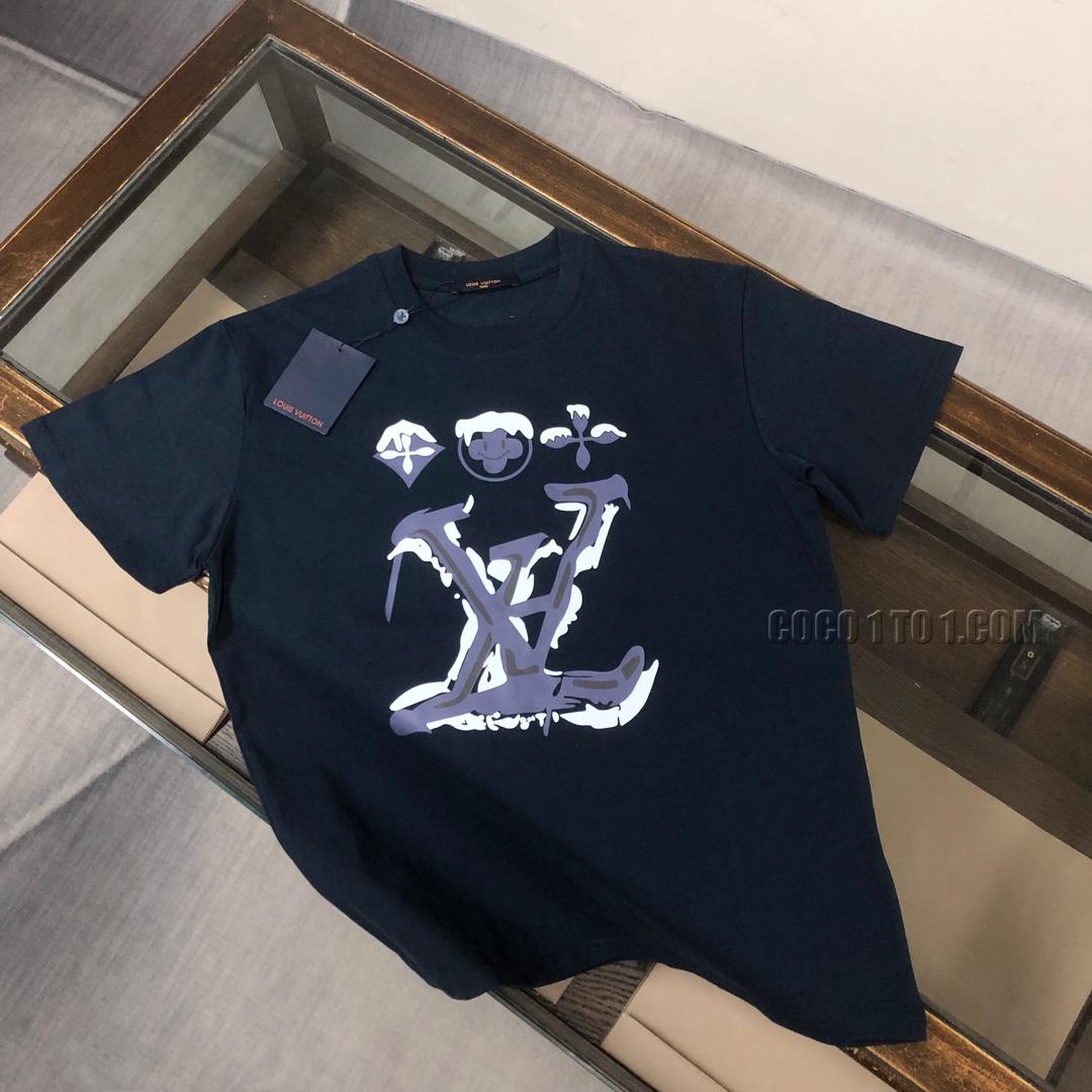 Louis Vuitton 24 Latest Couple's Short Sleeve T-shirt NLOUIS VUITTON42307