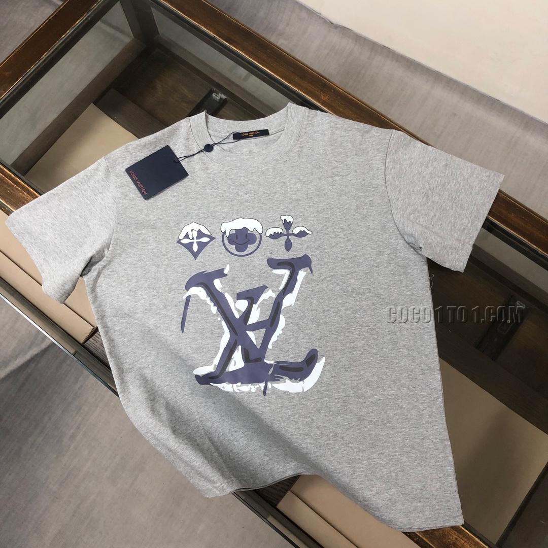 Louis Vuitton 24 Latest Couple's Short Sleeve T-shirt NLOUIS VUITTON42307