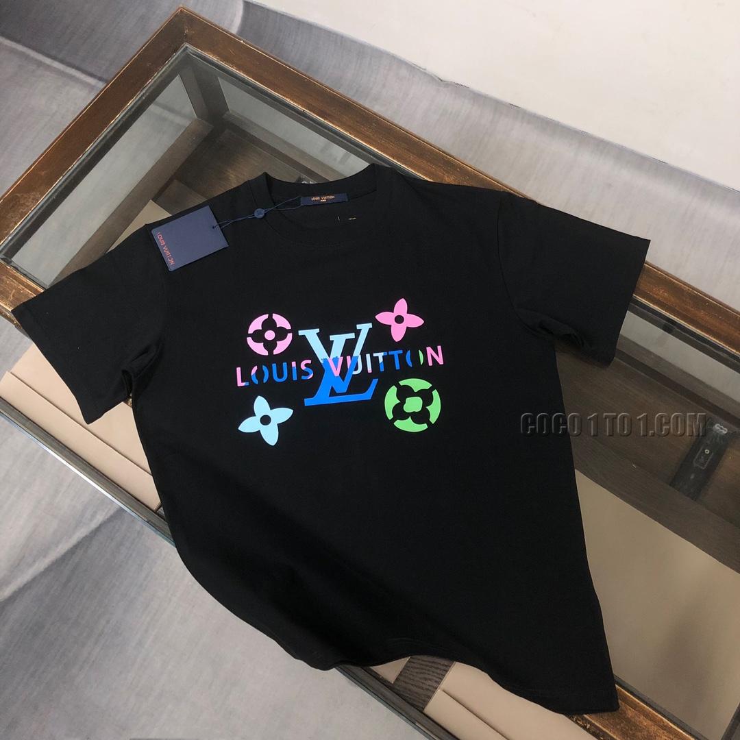 Louis Vuitton 24 Latest Couple's Short Sleeve T-shirt NLOUIS VUITTON42307
