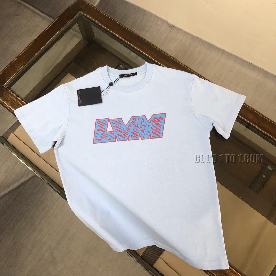 Louis Vuitton 24 Latest Couple's Short Sleeve T-shirt NLOUIS VUITTON42307