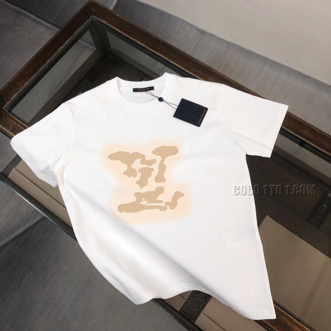 Louis Vuitton 24 Latest Couple's Short Sleeve T-shirt NLOUIS VUITTON42307