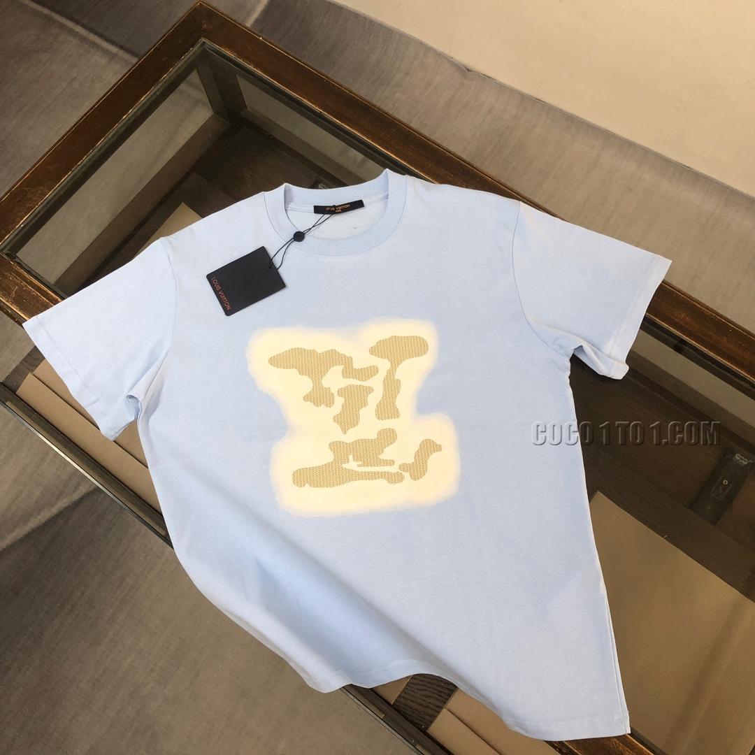 Louis Vuitton 24 Latest Couple's Short Sleeve T-shirt NLOUIS VUITTON42307