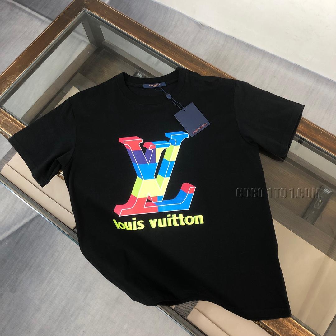 Louis Vuitton 24 Latest Couple's Short Sleeve T-shirt NLOUIS VUITTON42307