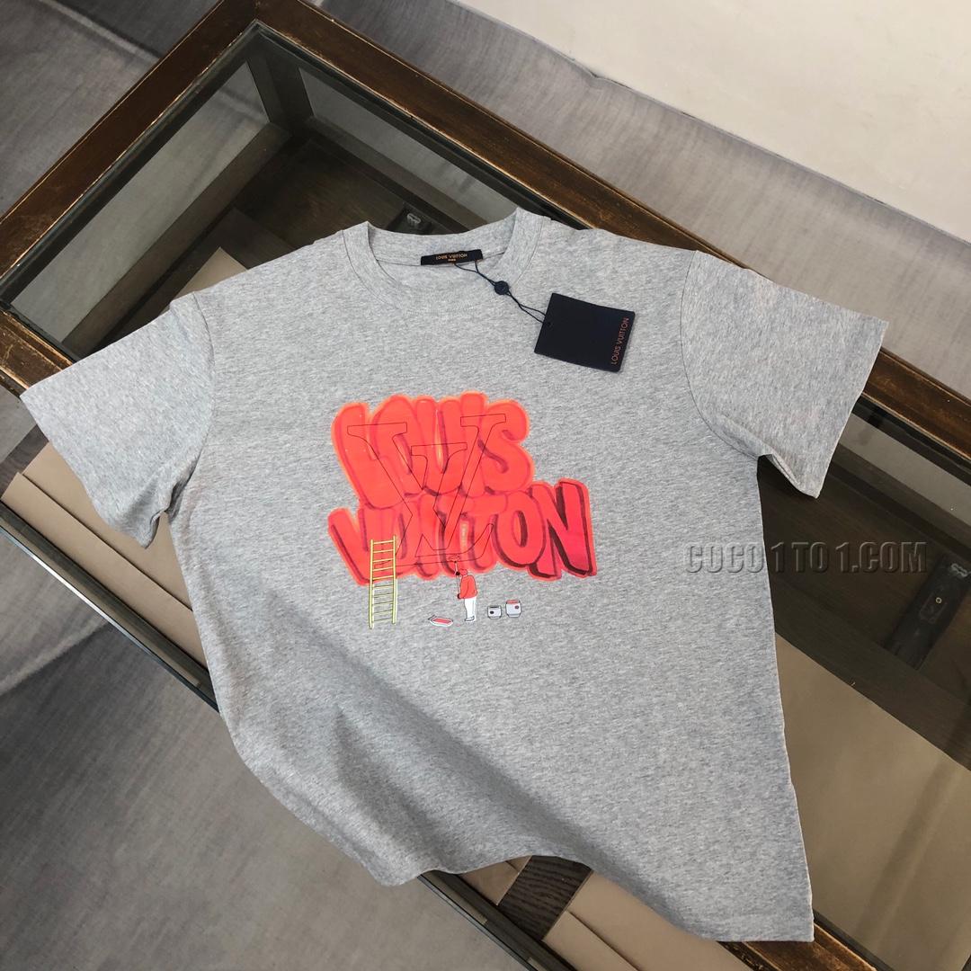 Louis Vuitton 24 Latest Couple's Short Sleeve T-shirt NLOUIS VUITTON42307