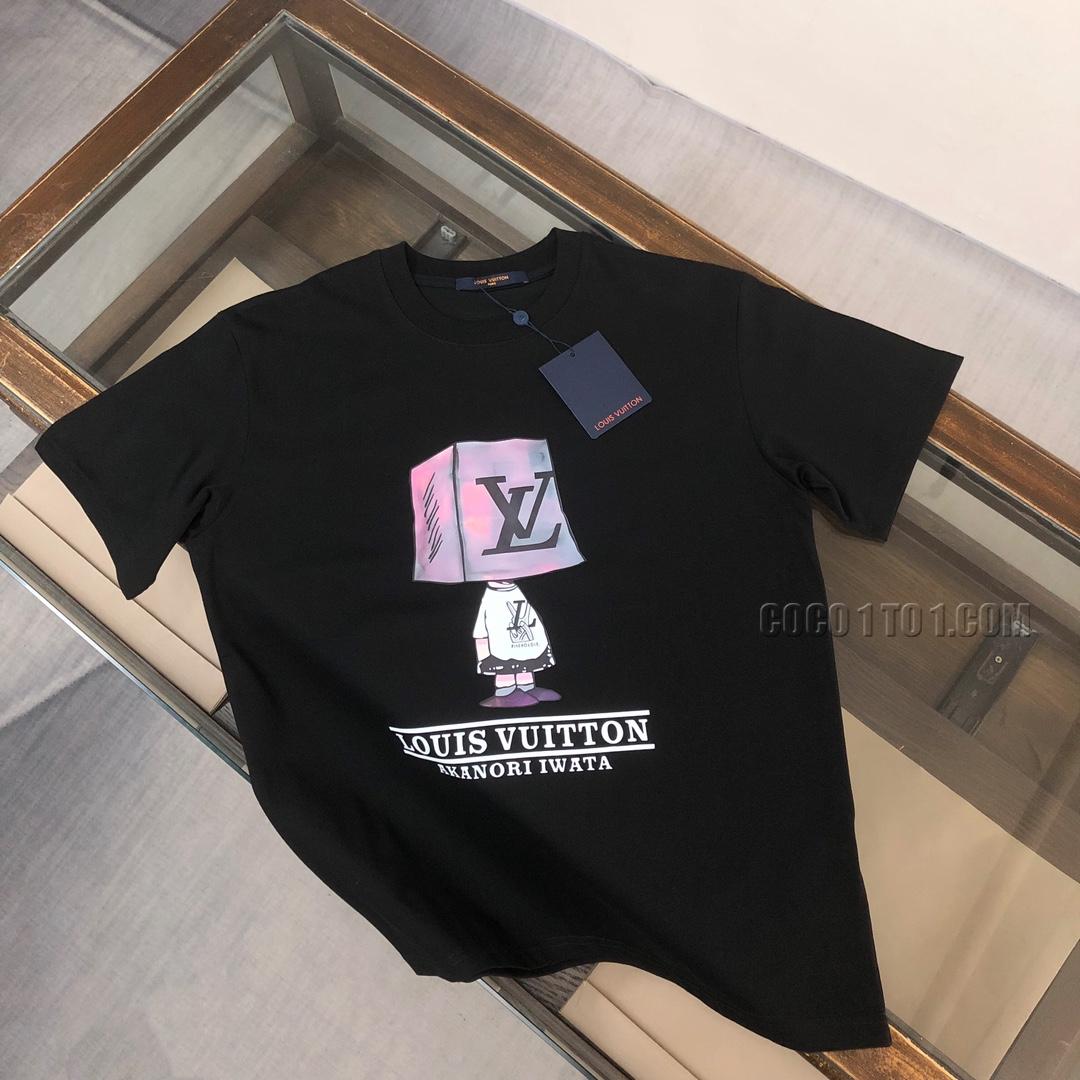 Louis Vuitton 24 Latest Couple's Short Sleeve T-shirt NLOUIS VUITTON42307