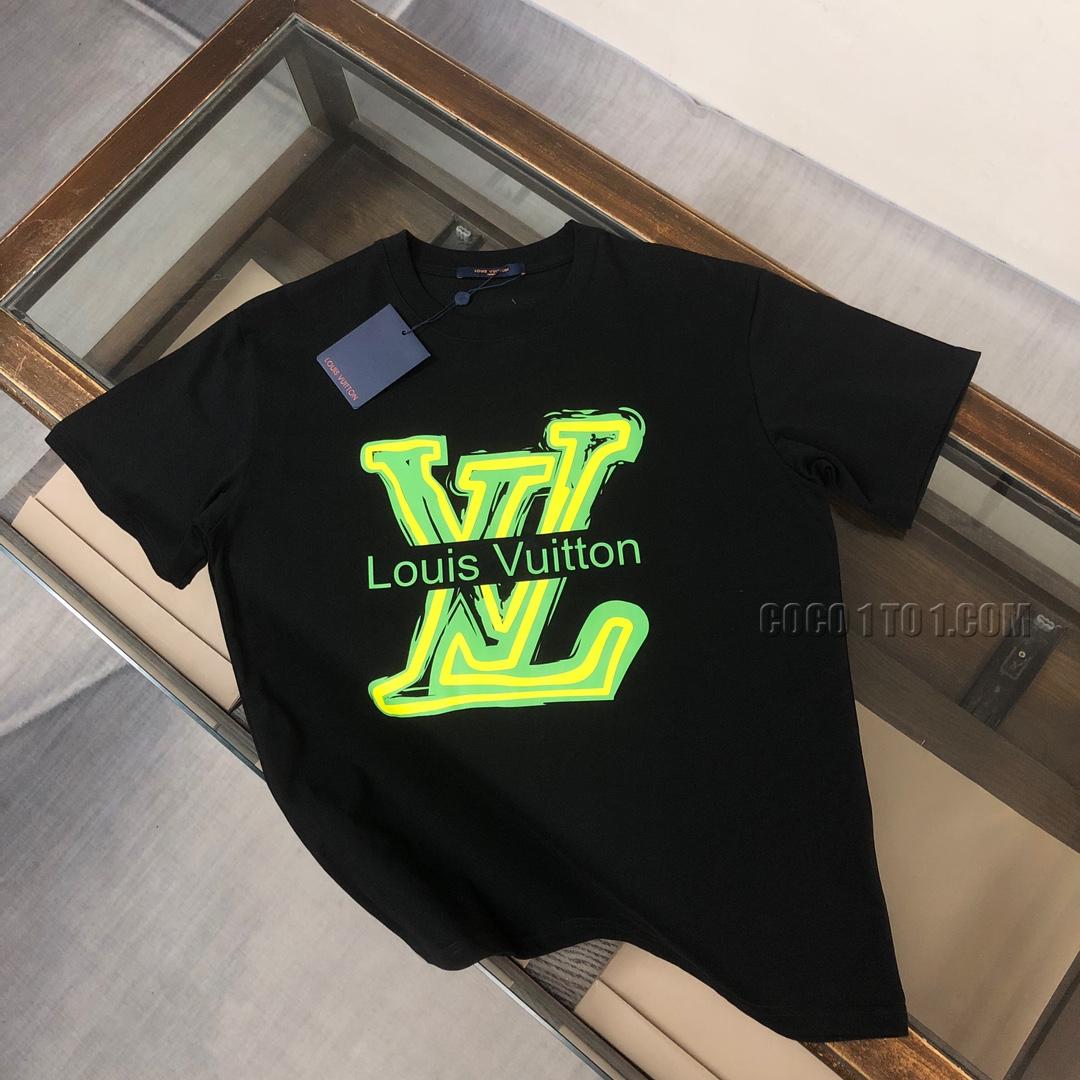 Louis Vuitton 24 Latest Couple's Short Sleeve T-shirt NLOUIS VUITTON42307