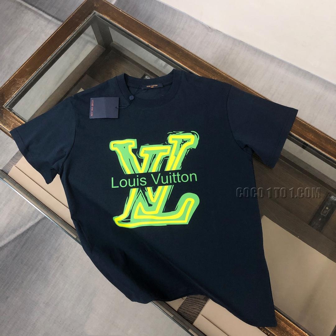 Louis Vuitton 24 Latest Couple's Short Sleeve T-shirt NLOUIS VUITTON42307