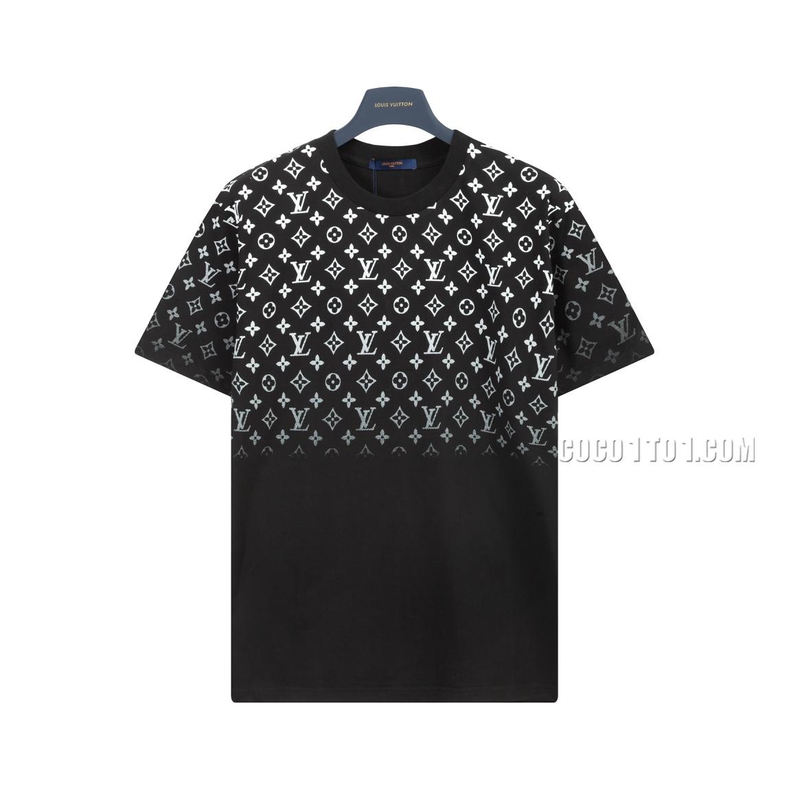 Louis Vuitton 24ss Full Print Logo Short Sleeve T-shirt NLOUIS VUITTON42307