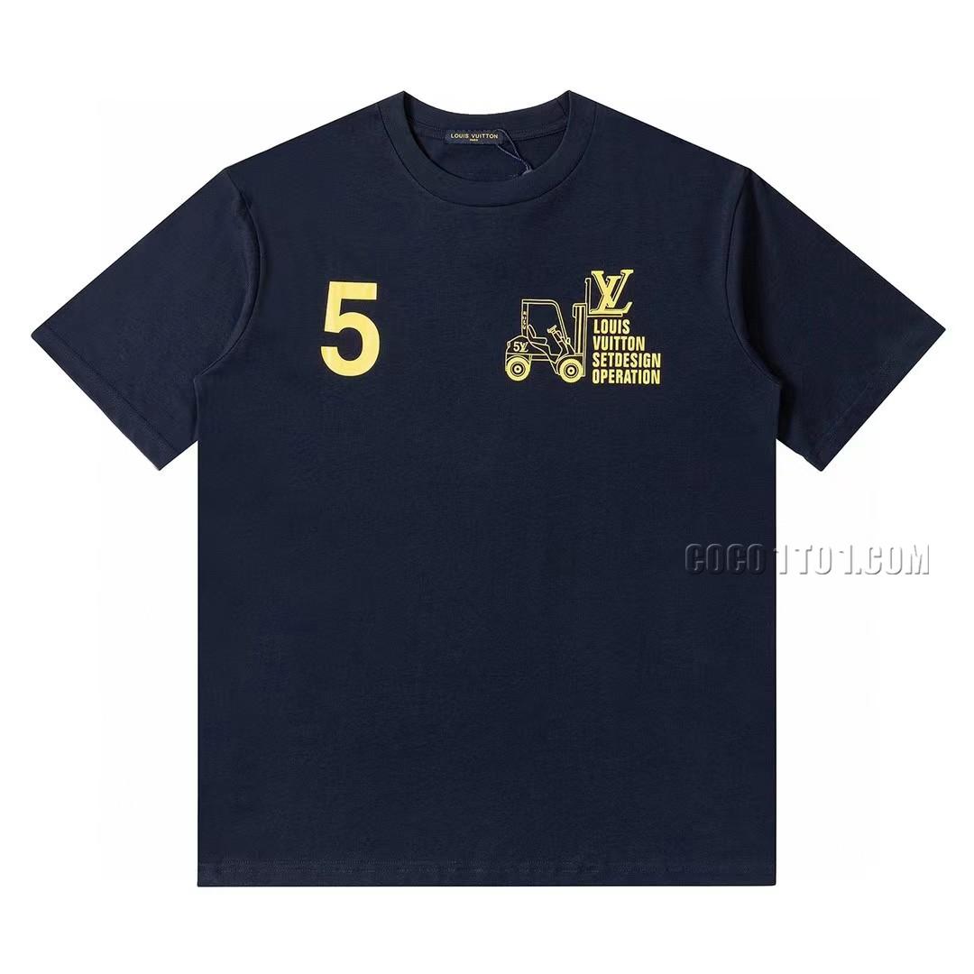 Louis Vuitton limited edition round neck short-sleeved T-shirt NLOUIS VUITTON42307