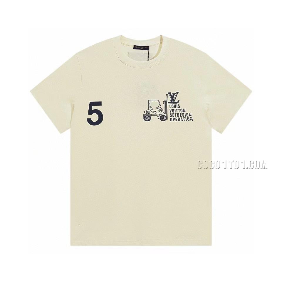 Louis Vuitton limited edition round neck short-sleeved T-shirt NLOUIS VUITTON42307