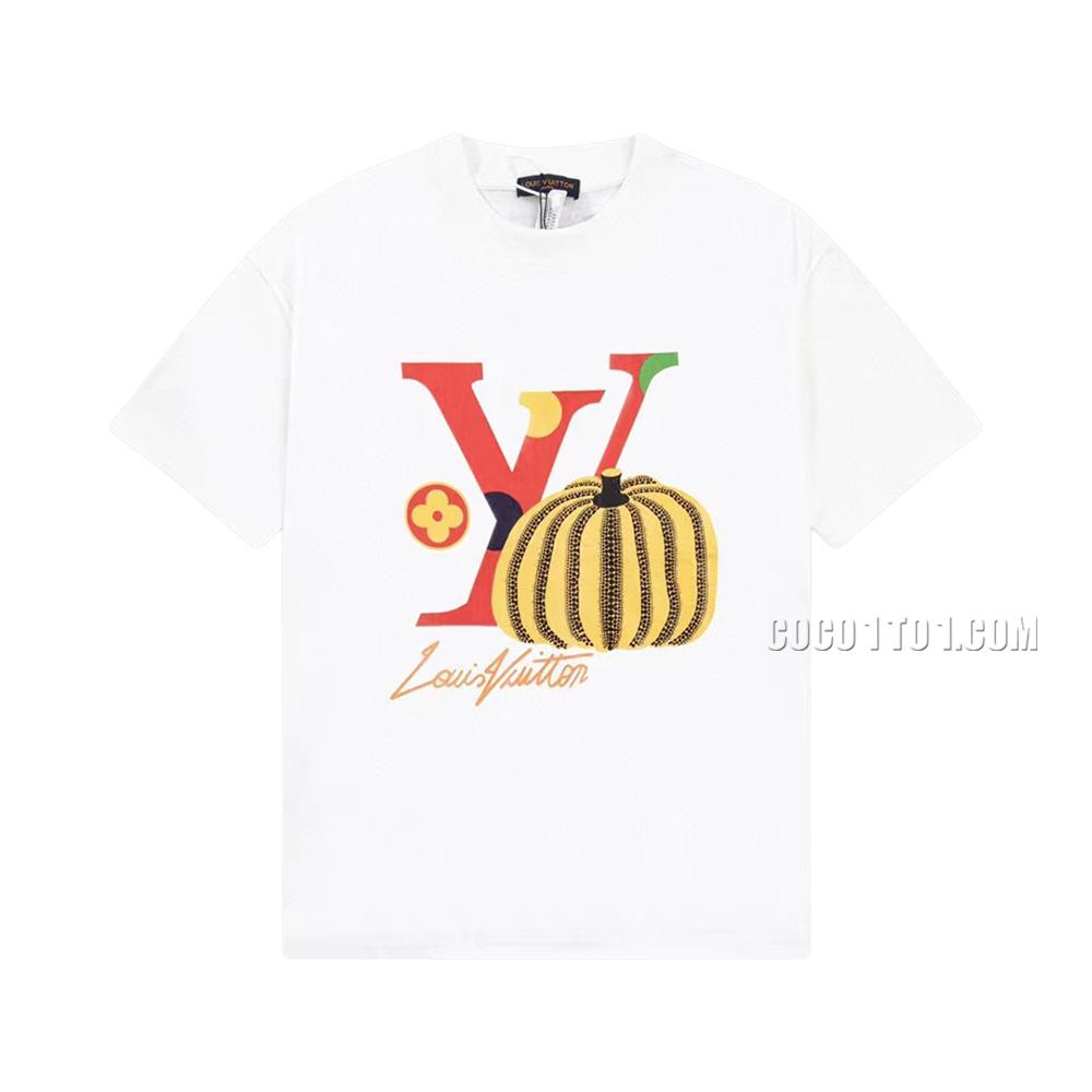 Louis Vuitton x Yayoi Kusama collaboration pumpkin embossed short-sleeved T-shirt NLOUIS VUITTON42307
