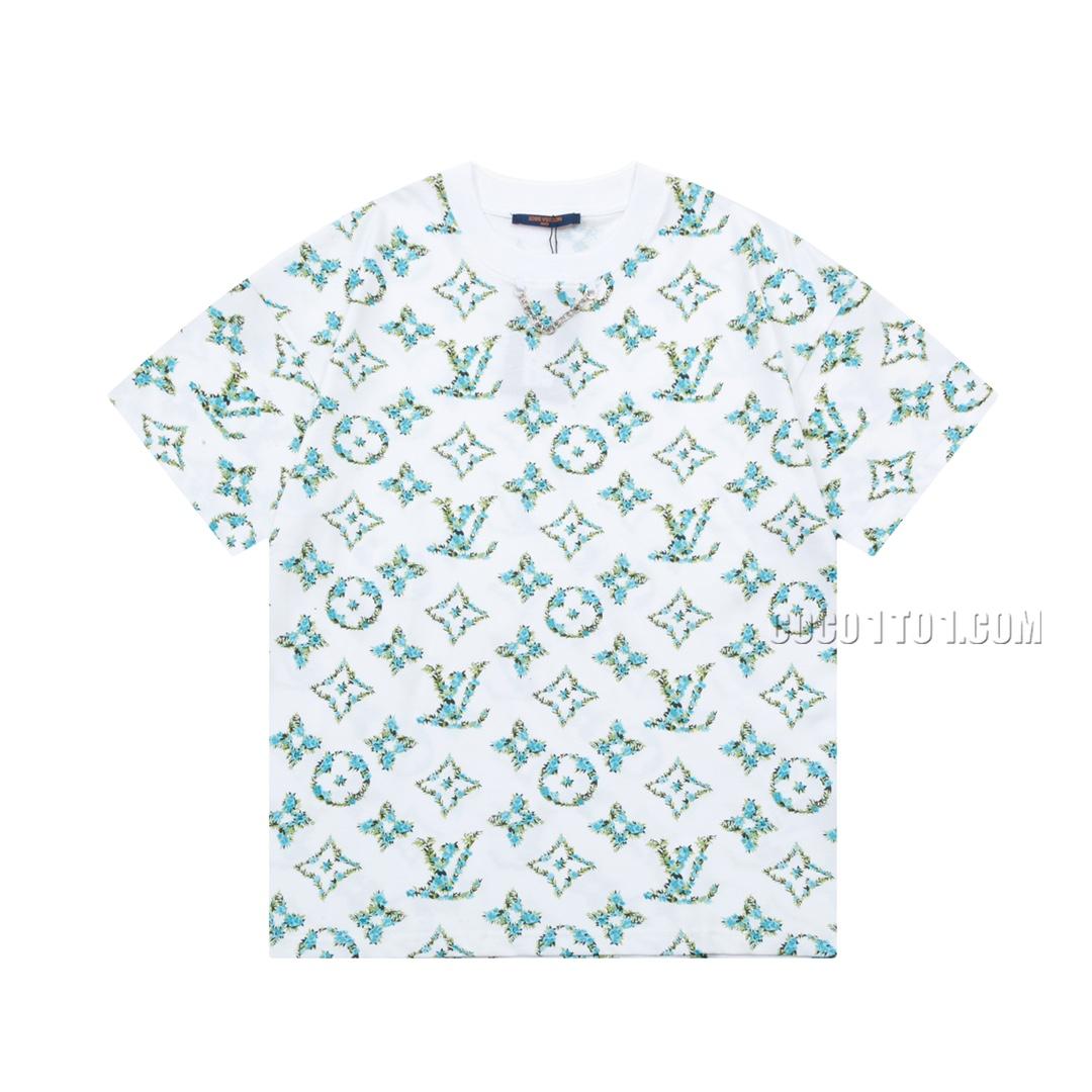 Louis Vuitton letter print short-sleeved T-shirt NLOUIS VUITTON42307